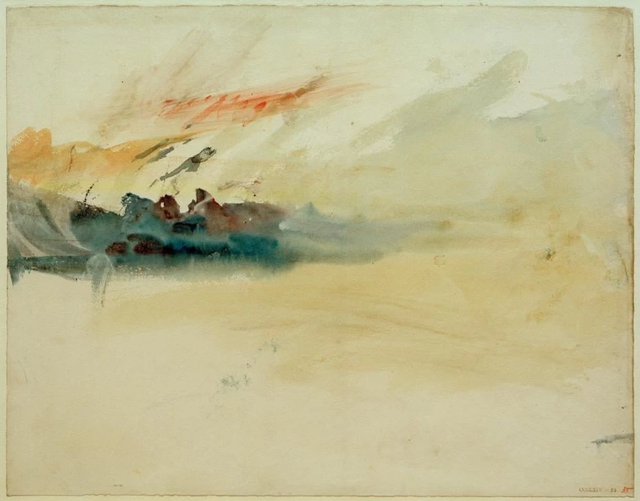 Un cielo tempestoso, 1840 - London, Tate Britain